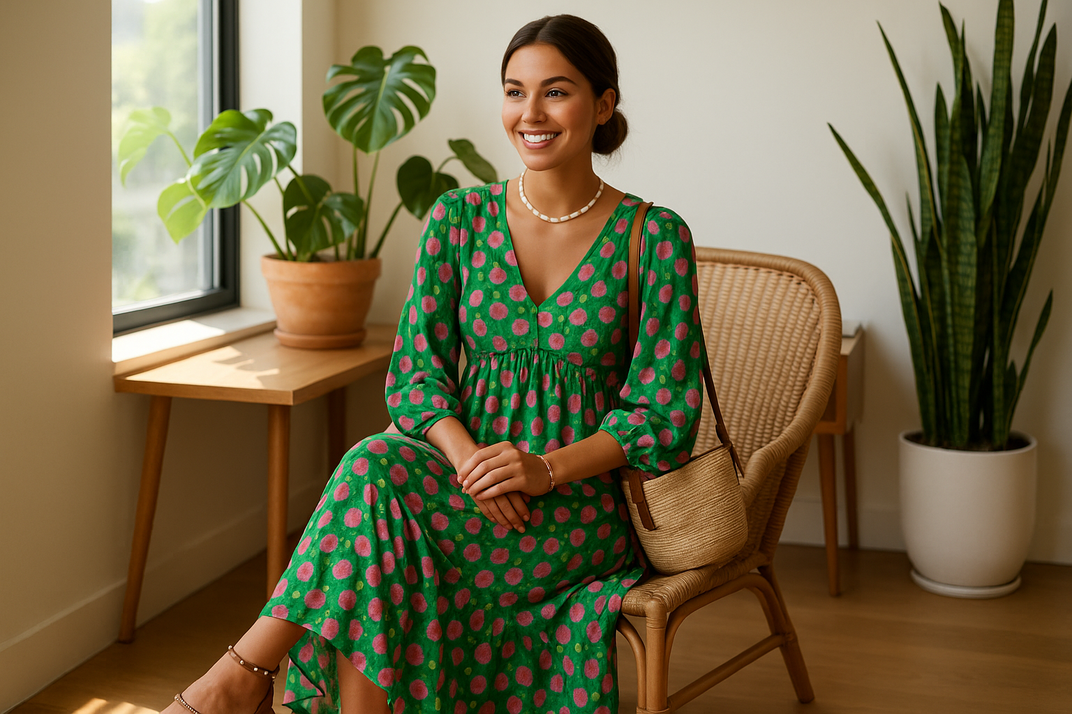 Boho Dream: Embrace the Chill Vibes with this Gorgeous Maxi Dress