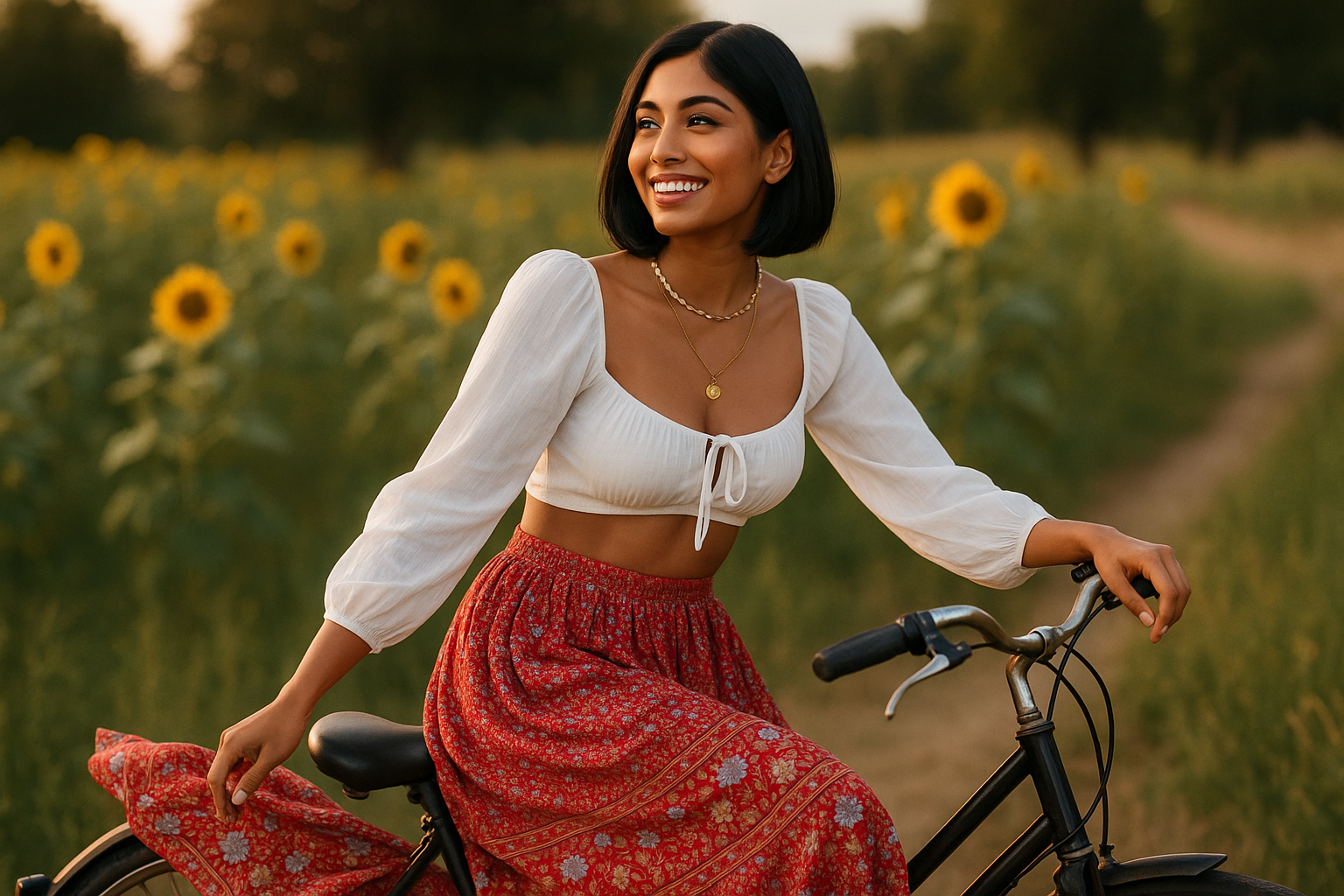 Flower Market Energy: Boho Maxi Skirt Serves ‘Coquette Core’ This Spring
