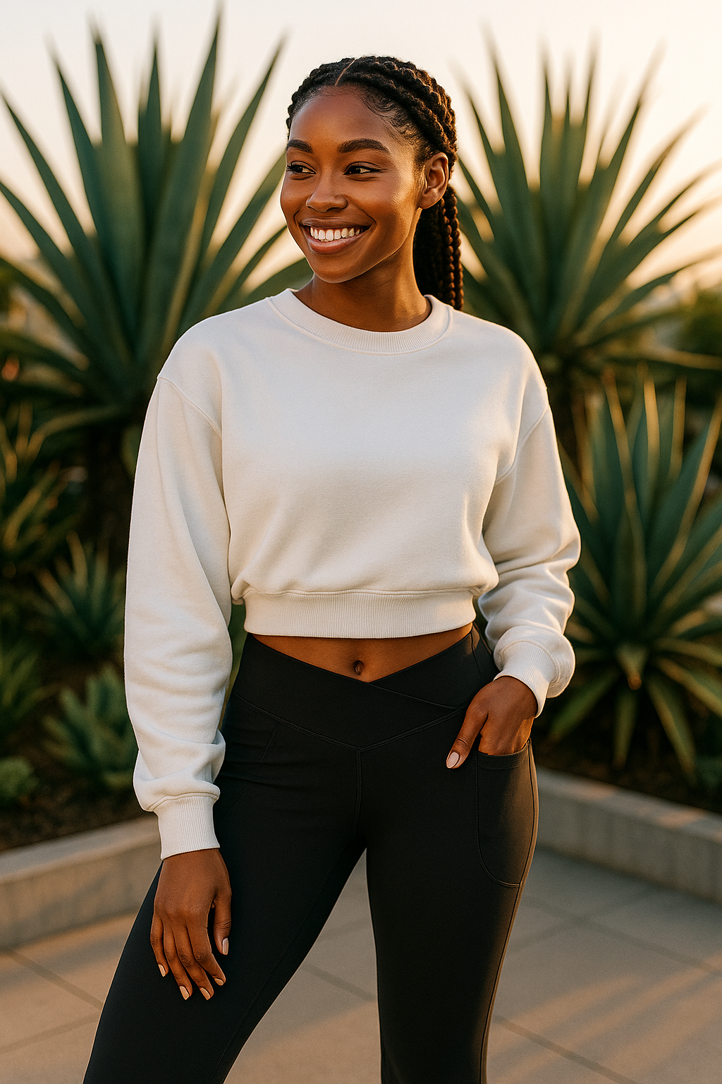 Women's Flare Yoga Pants with Pockets