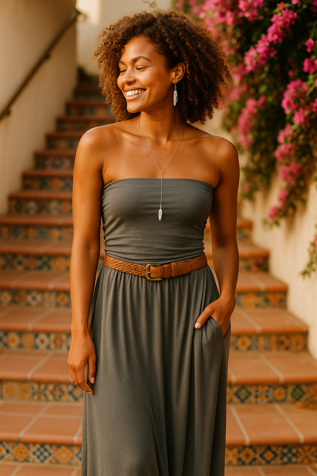 Long Floral Maxi Dress