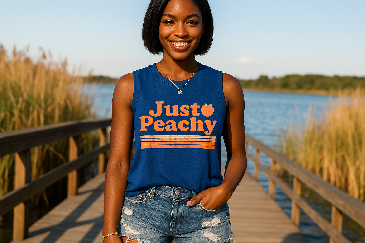 Sunflower Glow & ‘Just Peachy’ Tank Energy