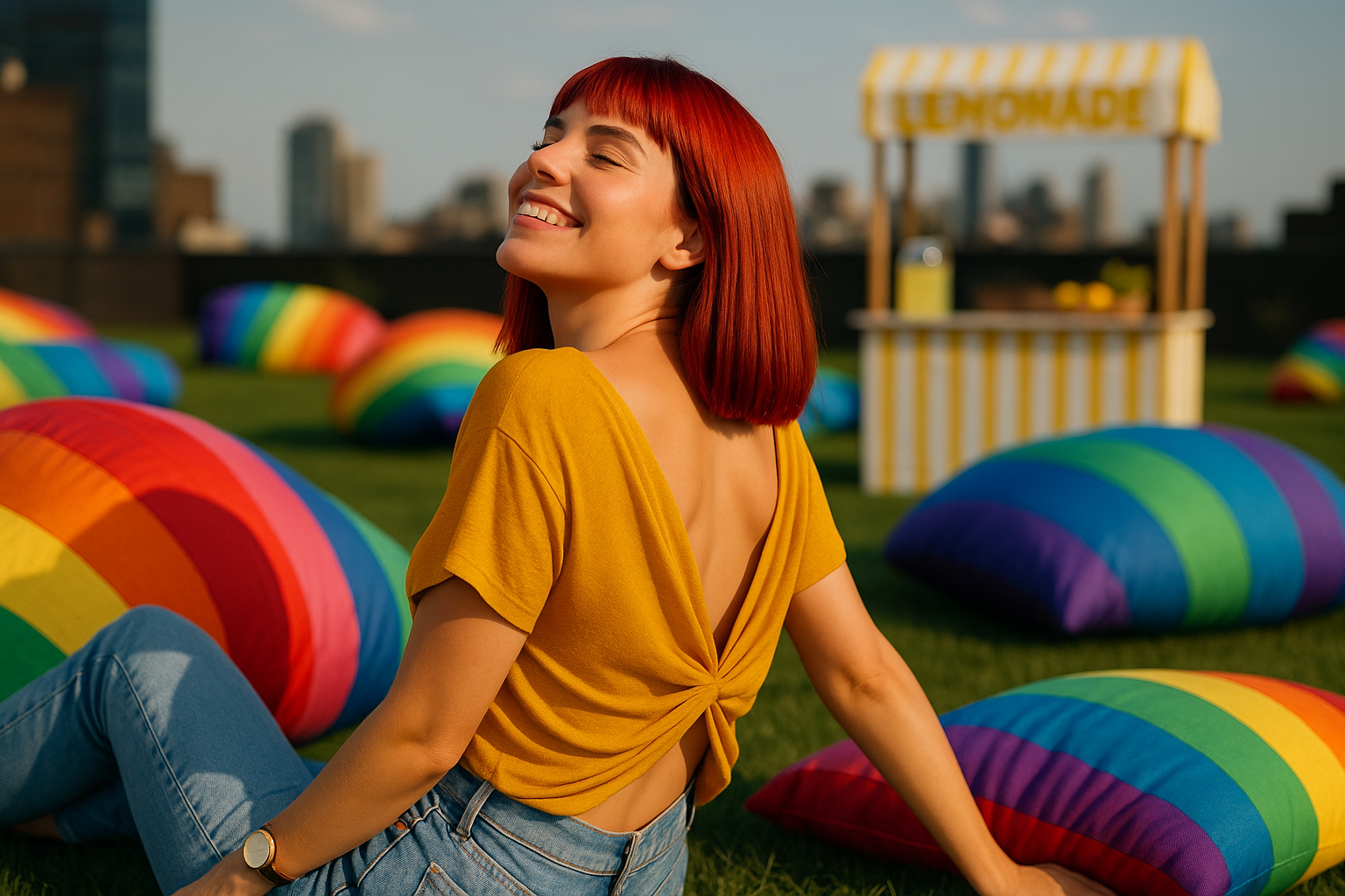 Unleash Your Inner Sunshine: The Mustard Backless Top for Summer Fun
